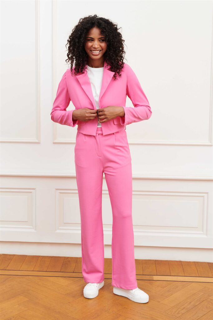 Blazer Merel Pink | Lofty Mann - Afbeelding 2