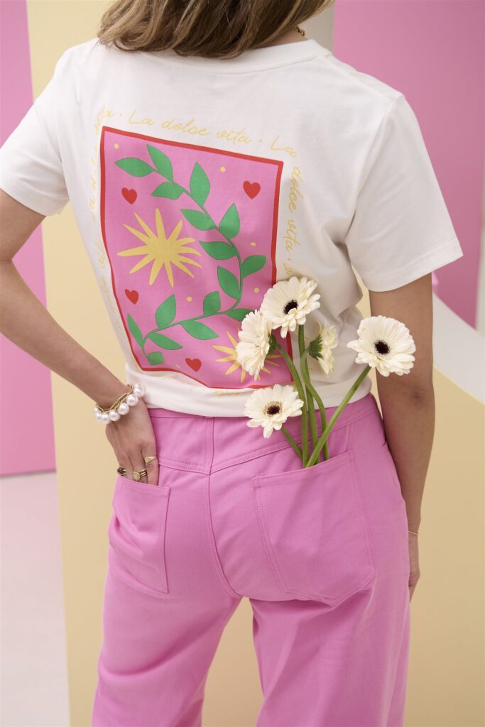 T- Shirt La dolce vita - Afbeelding 3