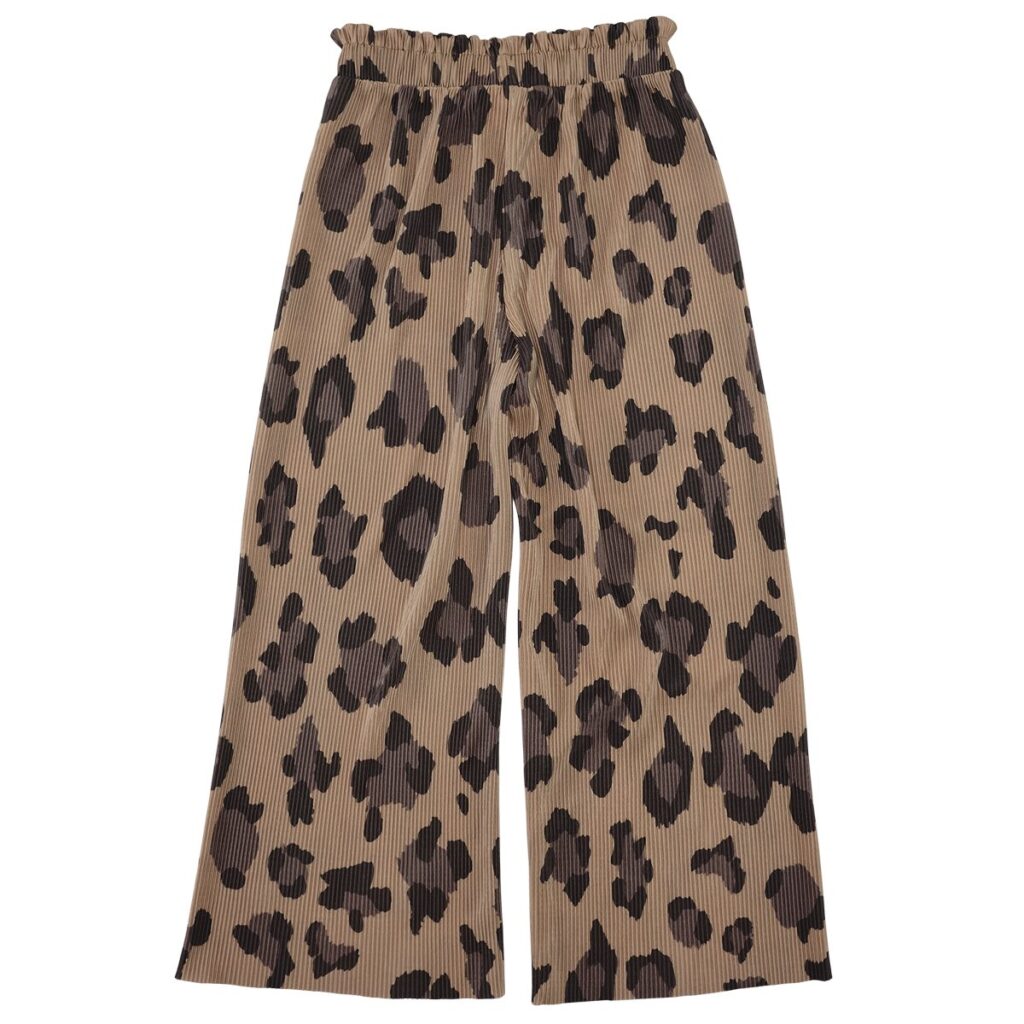 Goldie | Plisse Wide Leg Pants - Afbeelding 3