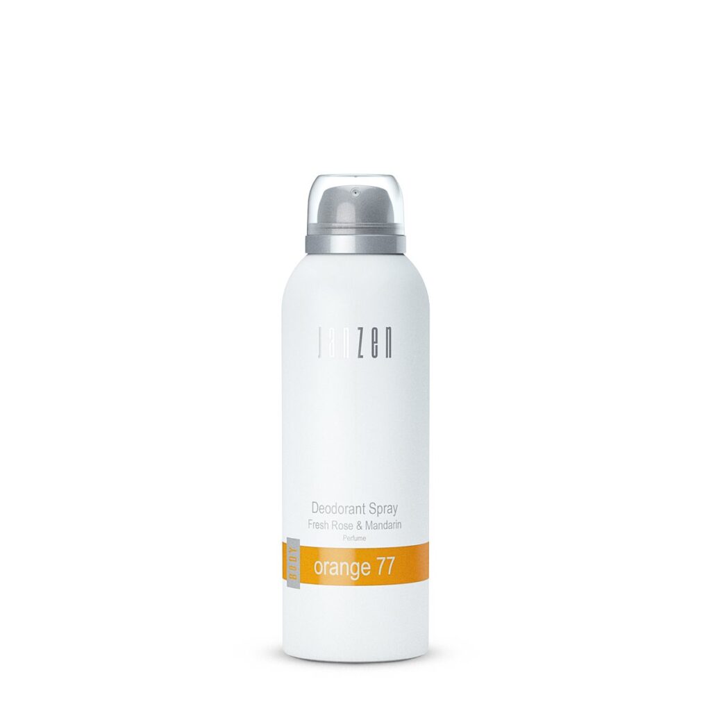 deodorant spray orange 77