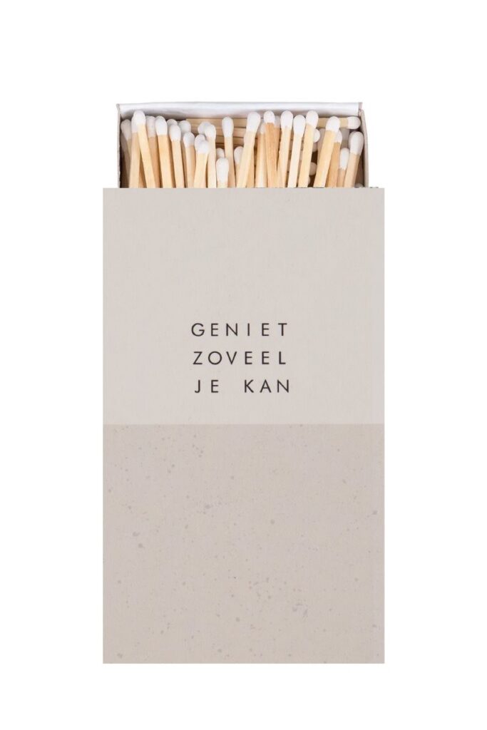 zusss lucifers geniet wit/zand