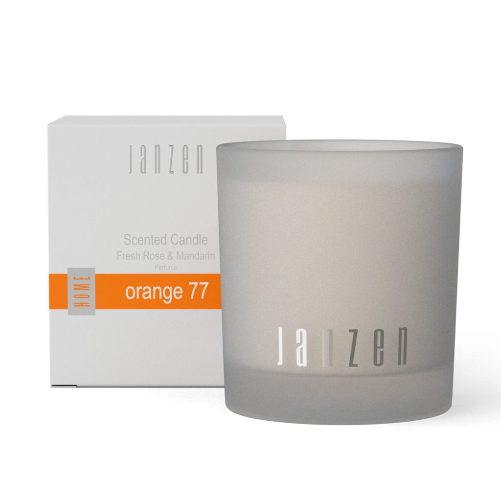 scented candle orange 77
