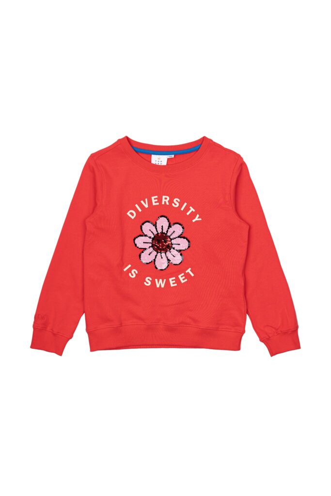 TNNorna Sweatshirt -Poppy Rood - Afbeelding 2